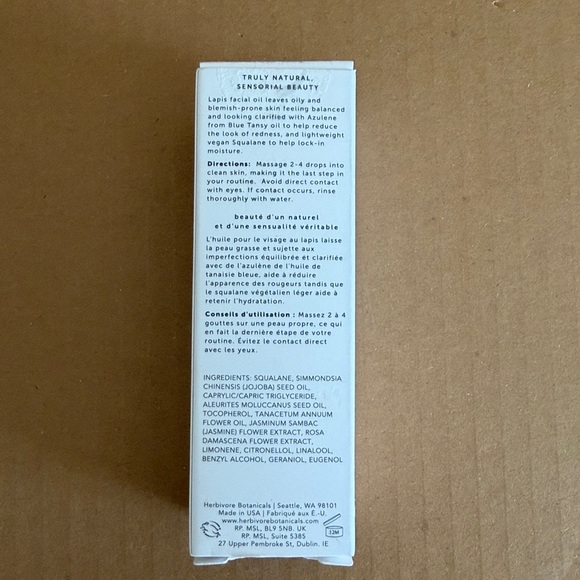 HERBIVORE Lapis Balancing Facial Oil Full Size - Picture 6 of 8